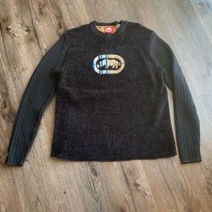 Echo sweater black and kaki size M